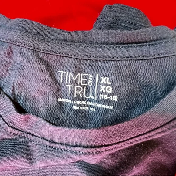 Lot of 3 Time and Tru Long Sleeve Scoop Neck Tops XL - Picture 4 of 12